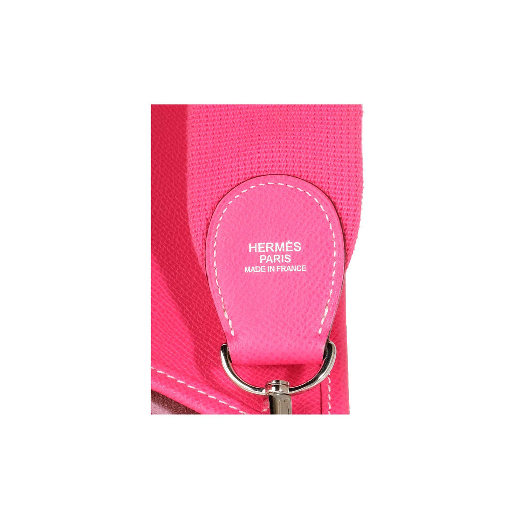 Hermès Rose Tyrien Evelyne III PM