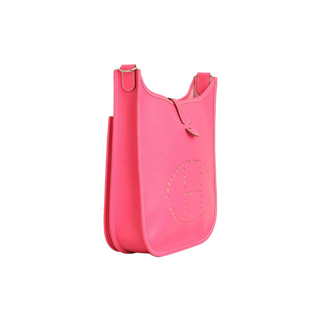 Hermès Rose Tyrien Evelyne III PM