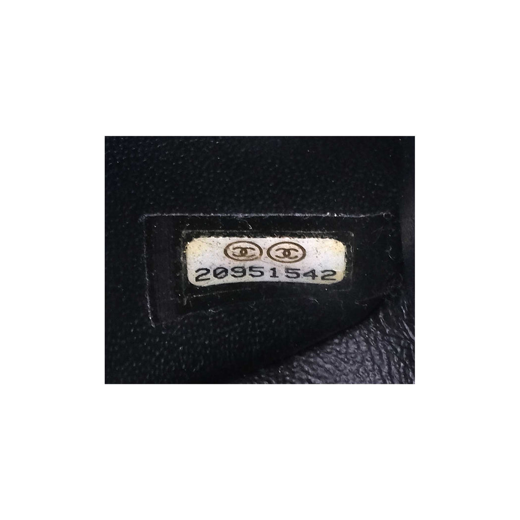 Chanel So Black Mini Chevron Square Flap Bag