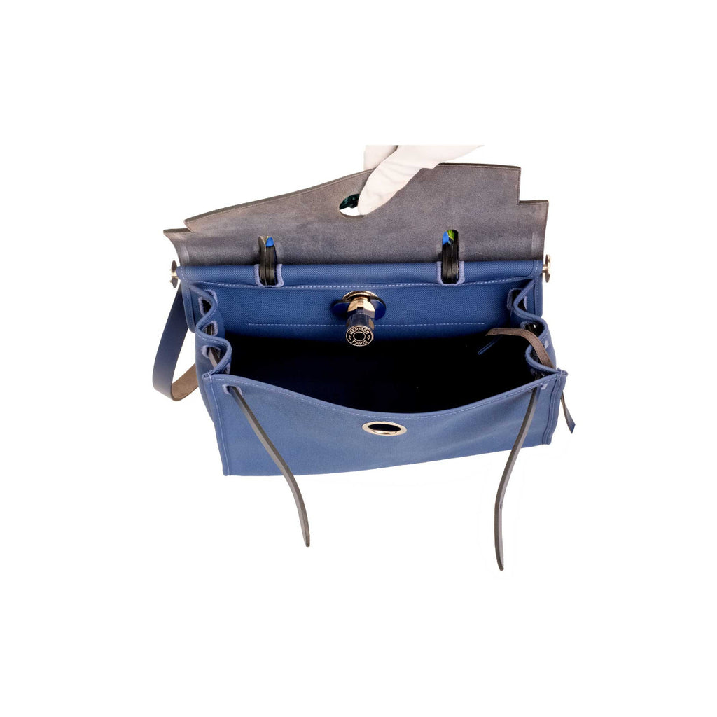 Hermès Bleu Brighton|Bleu de Malta Herbag Zip 31