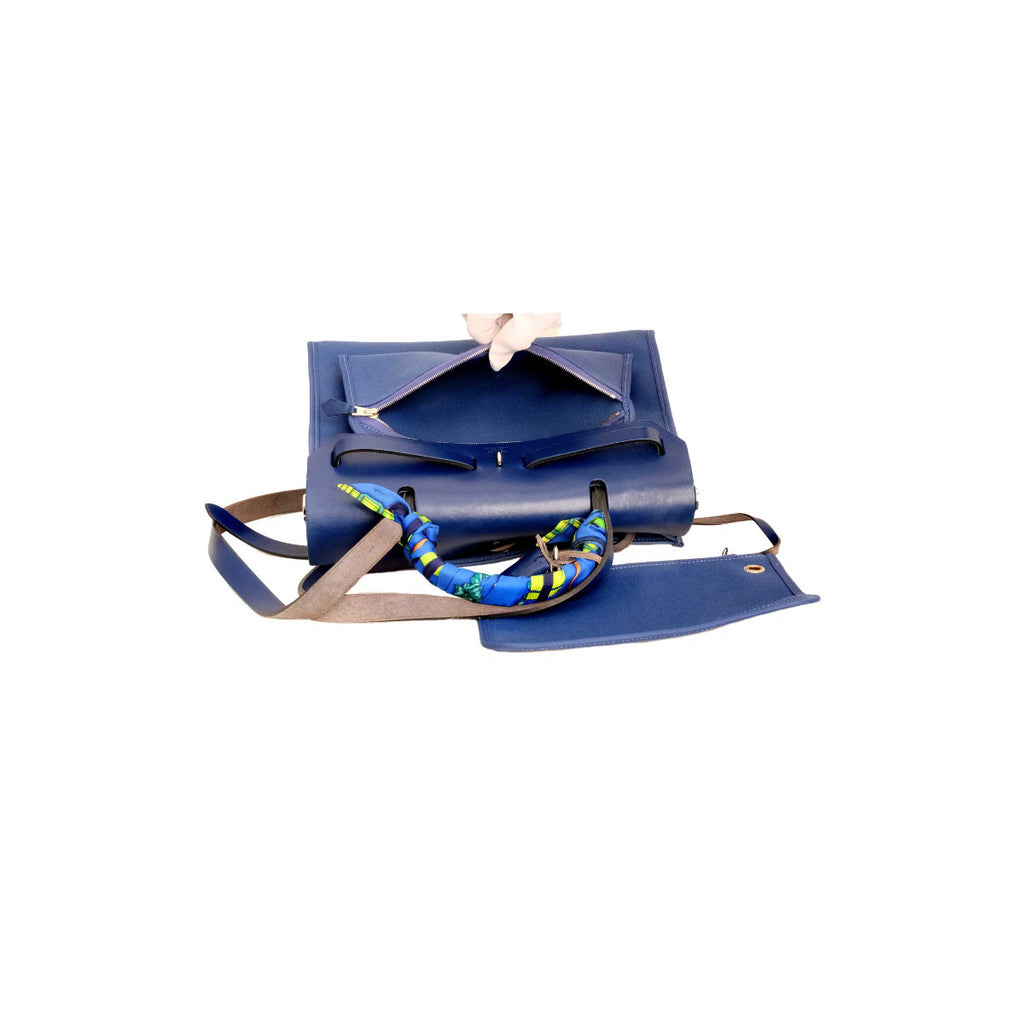 Hermès Bleu Brighton|Bleu de Malta Herbag Zip 31