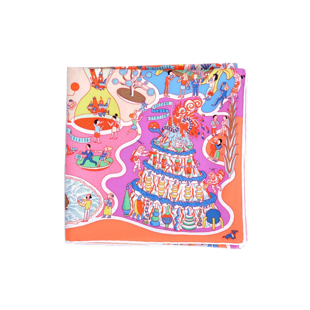 Hermes Carre Twilly “Exposition Universell” Scarf