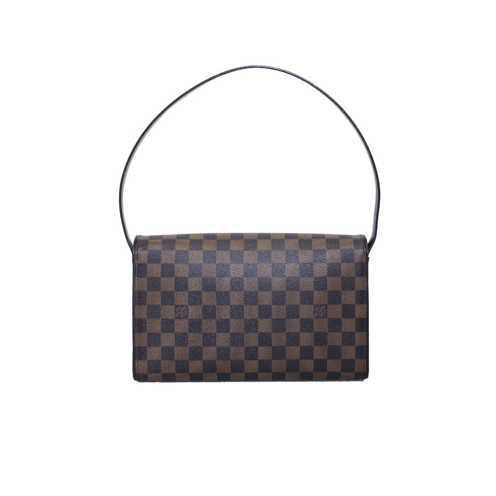 LOUIS VUITTON Damier Ebene Tribeca Long Bag