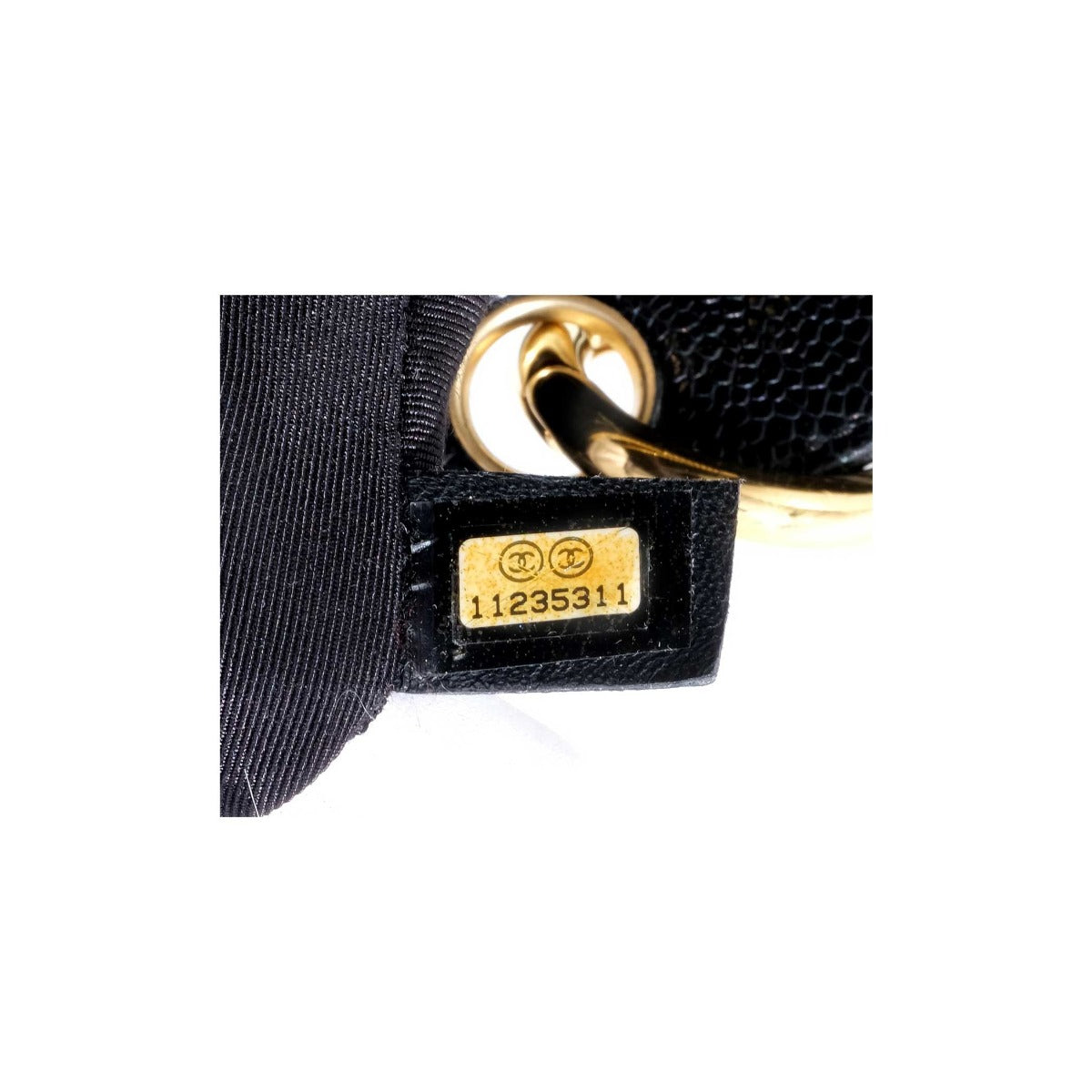 Chanel Caviar Grand Shopping  Black Tote