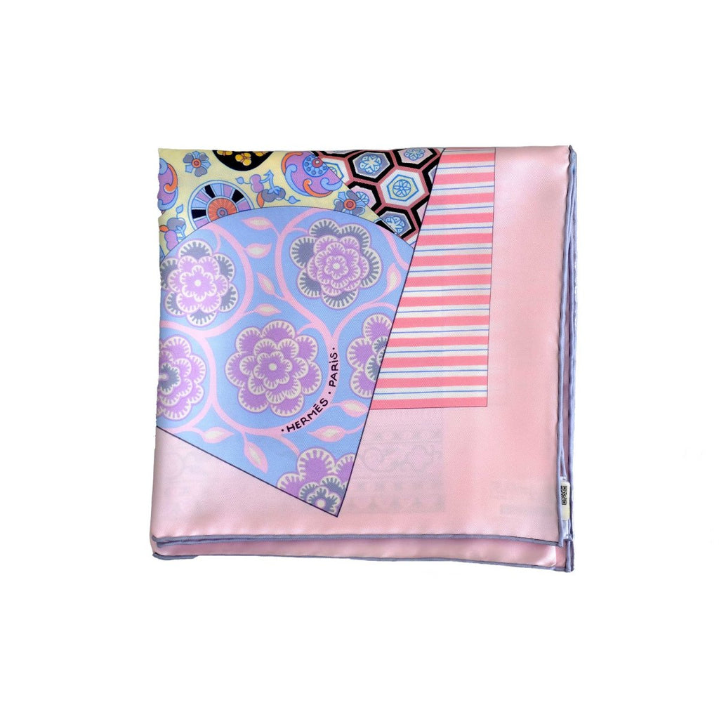 Hermes Carre Twill L’ Art Du Sarasa Scarf