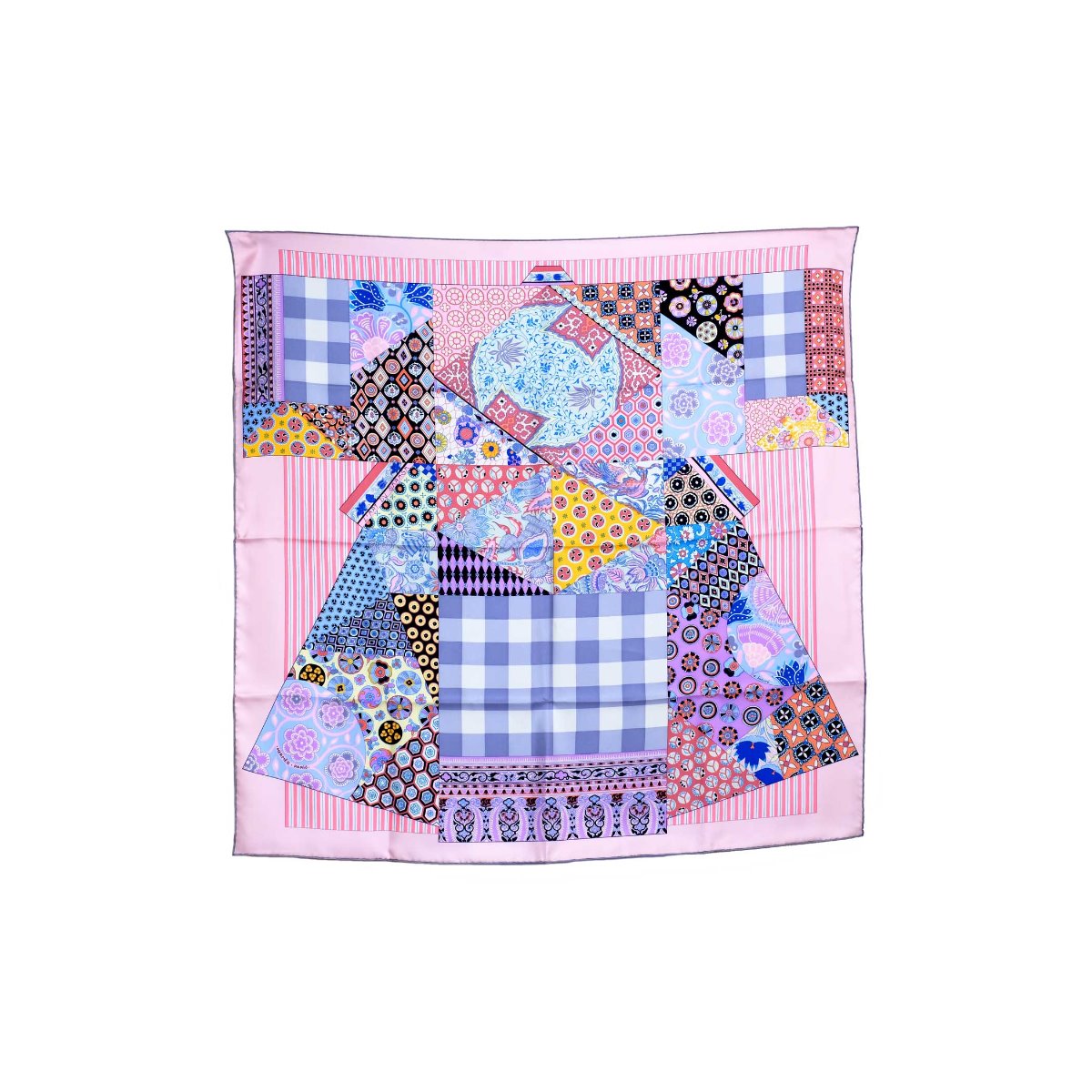 Hermes Carre Twill L’ Art Du Sarasa Scarf