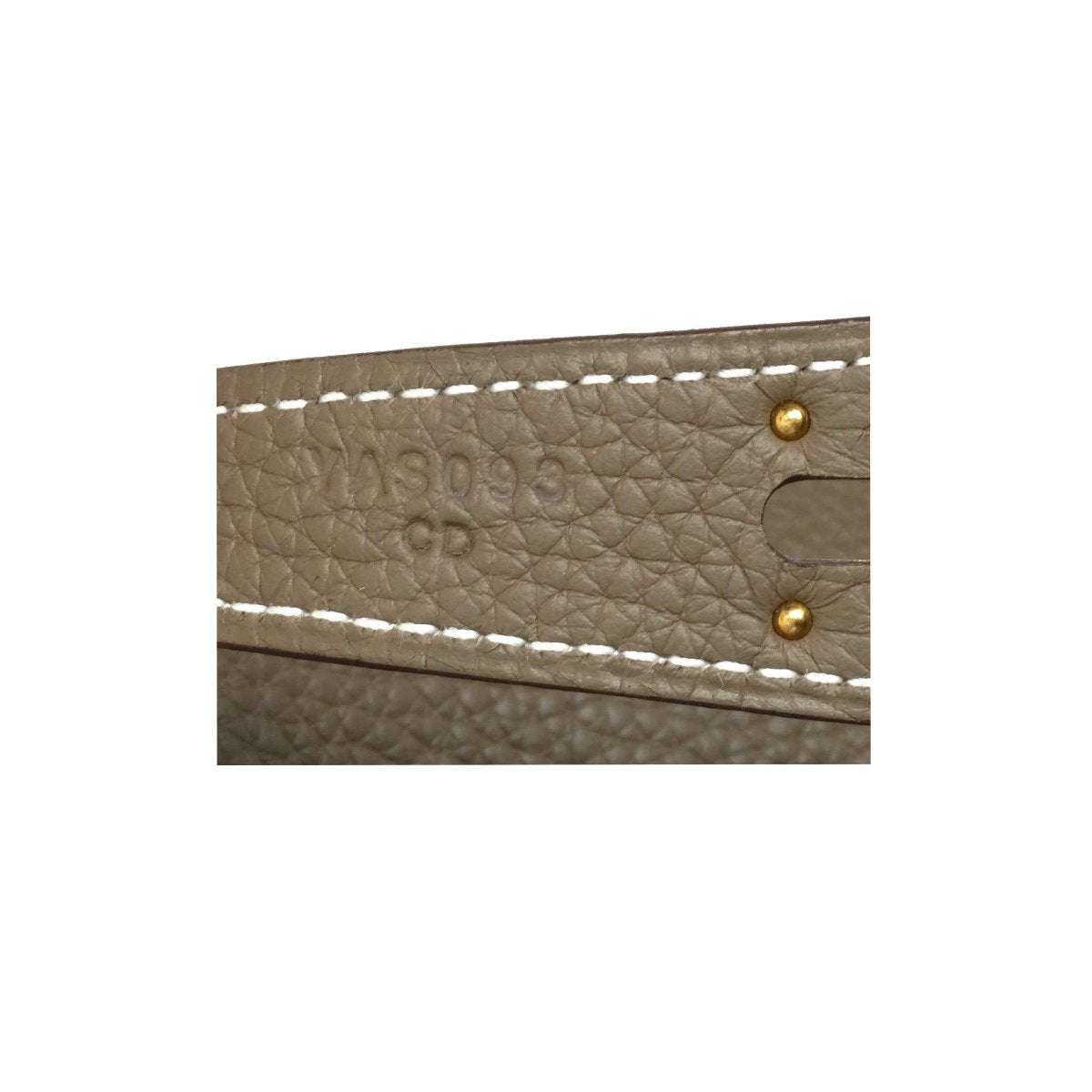 2021 Hermès Etoupe Clemence Leather Evelyne 16 TPM