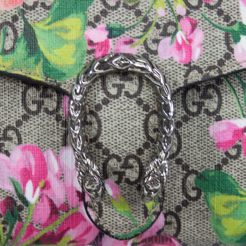 Gucci Dionysus Blooms Print Mini Chain Bag