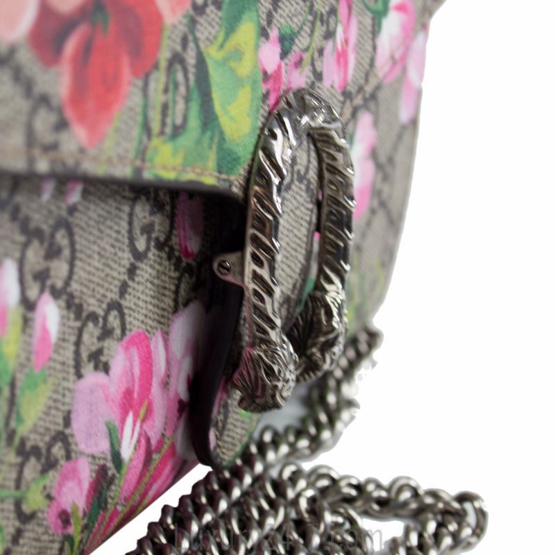 Gucci Dionysus Blooms Print Mini Chain Bag