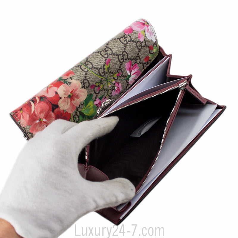 Gucci Dionysus Blooms Print Mini Chain Bag