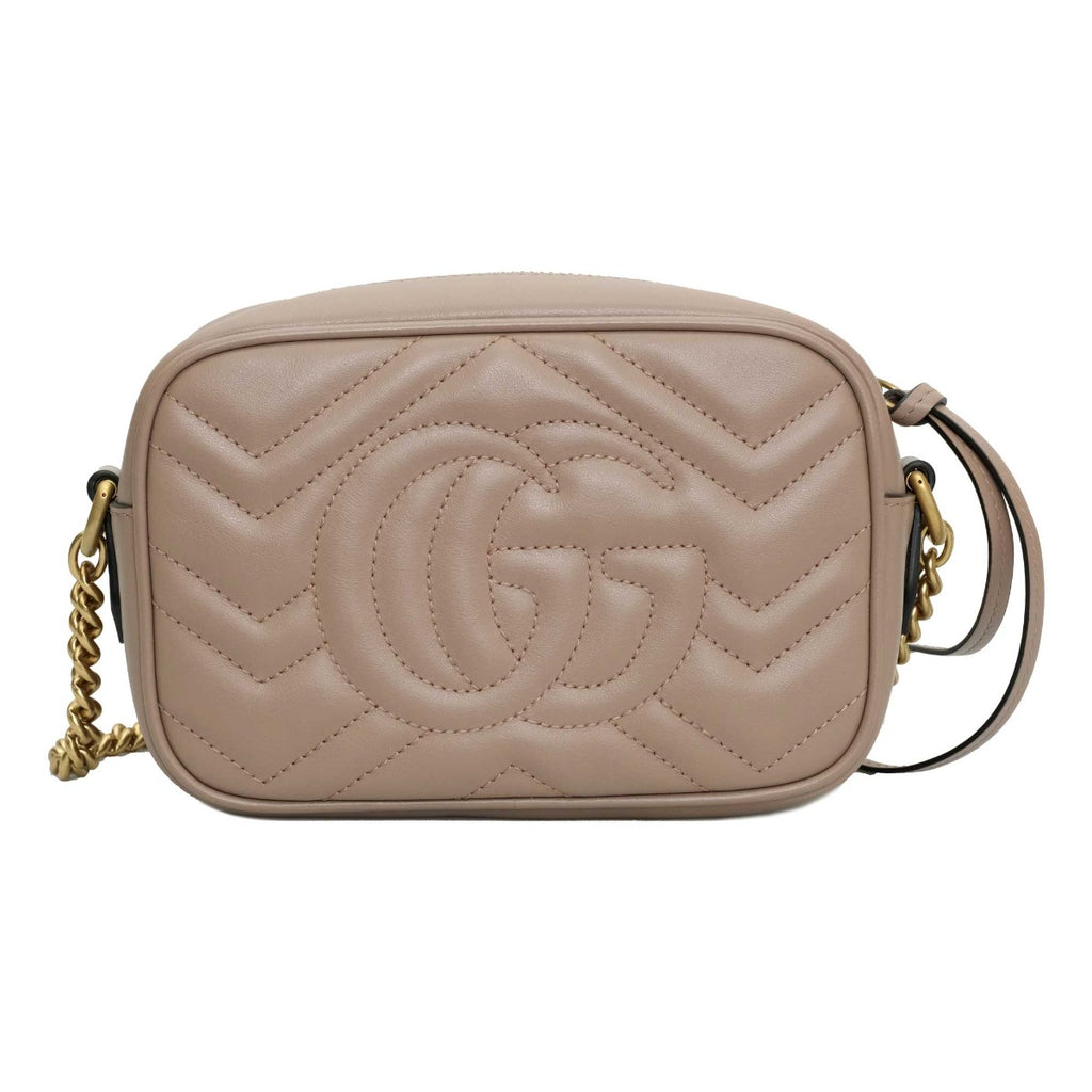 Gucci Tan Mini GG Marmont Bag