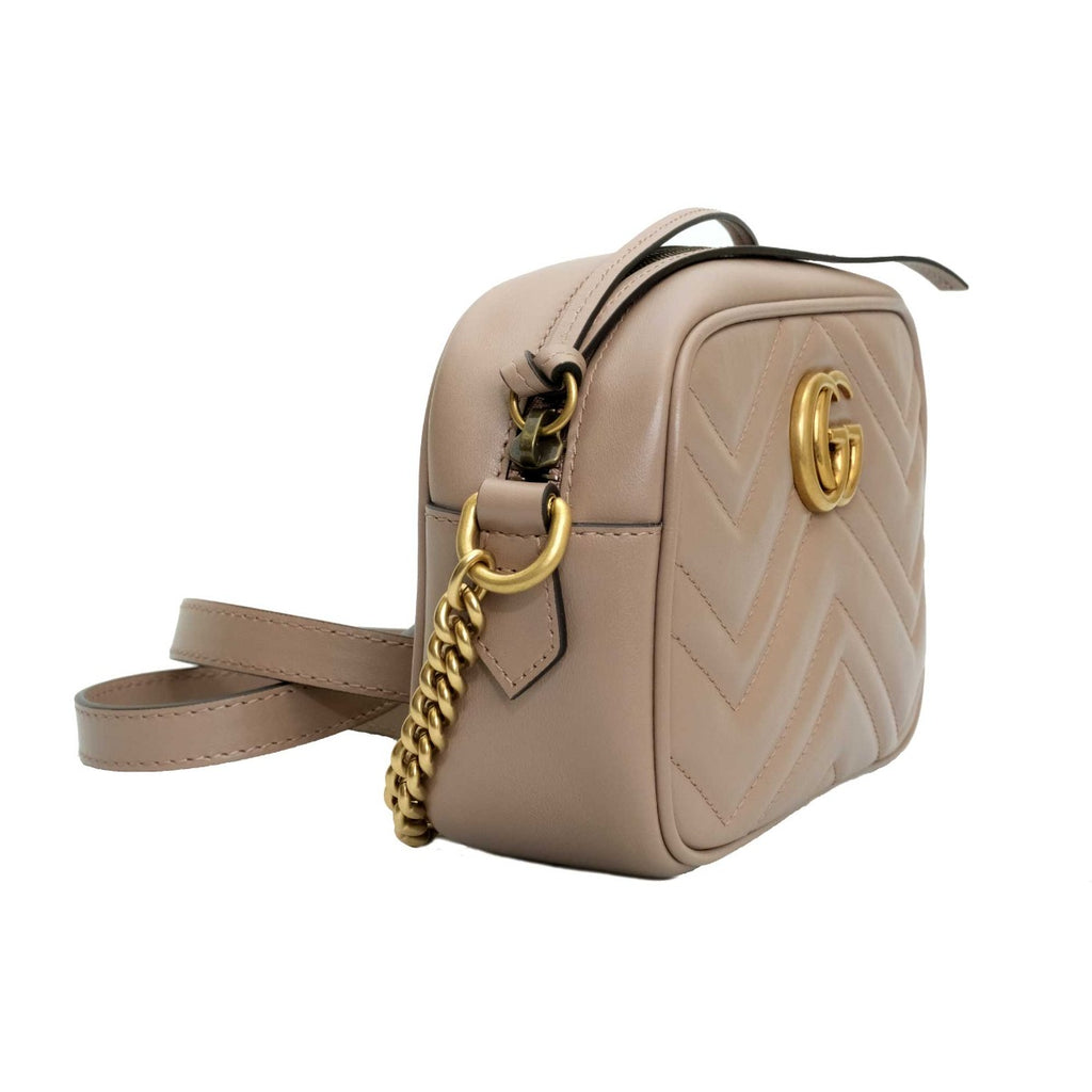 Gucci Tan Mini GG Marmont Bag