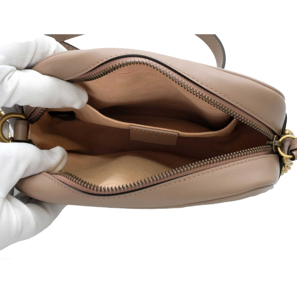 Gucci Tan Mini GG Marmont Bag