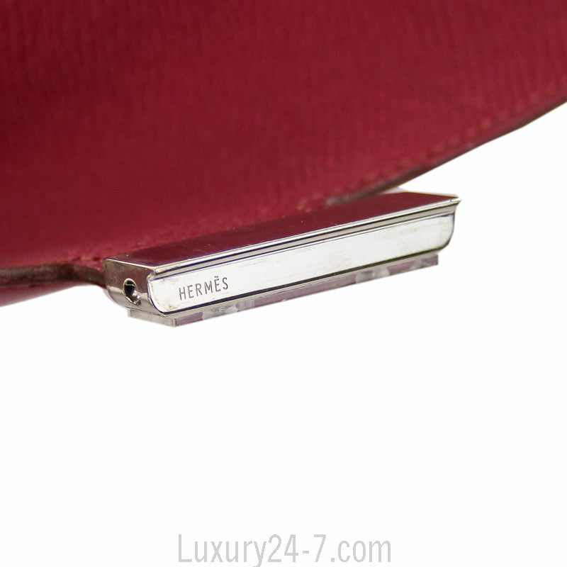 Hermes Epsom Rouge H 25cm Constance Elan Bag