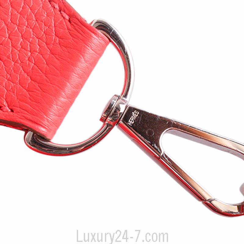 Hermes Evelyne lll Rose Jaipur Togo GM Bag