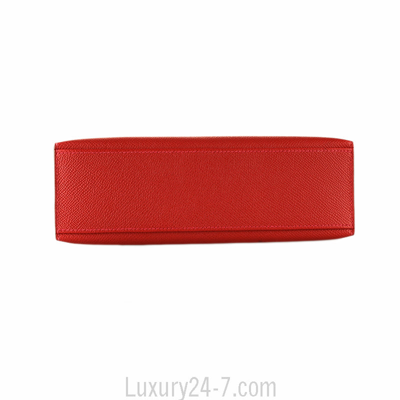 Hermes Epsom Rouge Casaque Kelly Pochette