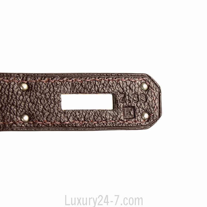 Hermes Cacaon Chevre Mysore Kelly Retourne 32 Bag