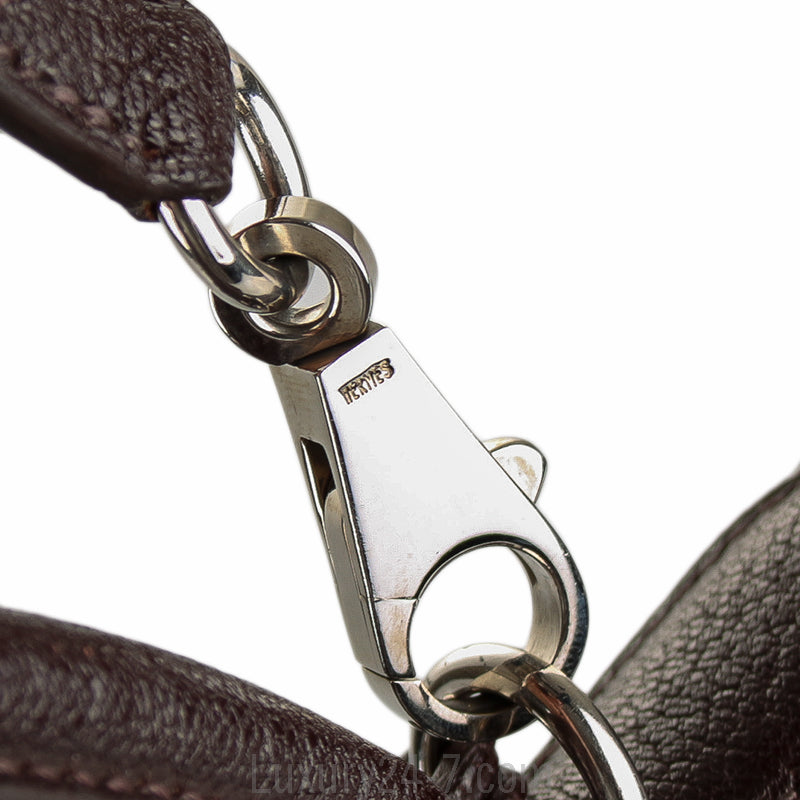 Hermes Cacaon Chevre Mysore Kelly Retourne 32 Bag