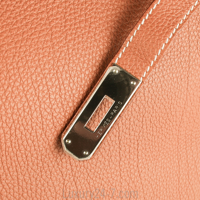 Hermes Gold Togo Birkin 35 Handbag