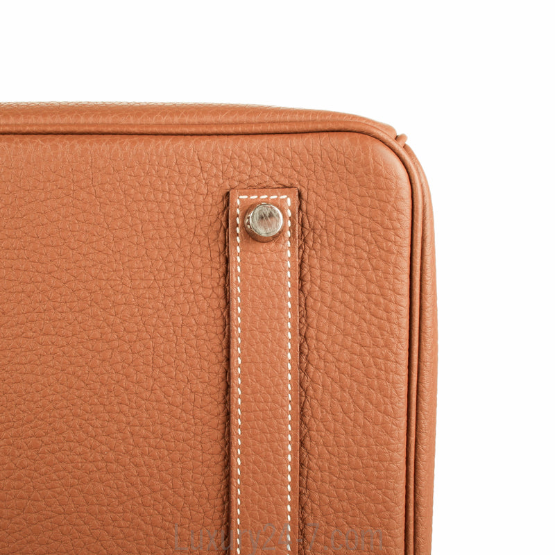Hermes Gold Togo Birkin 35 Handbag