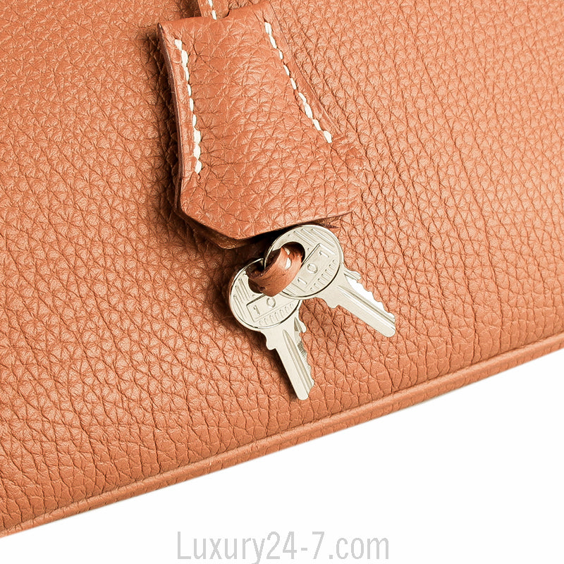 Hermes Gold Togo Birkin 35 Handbag