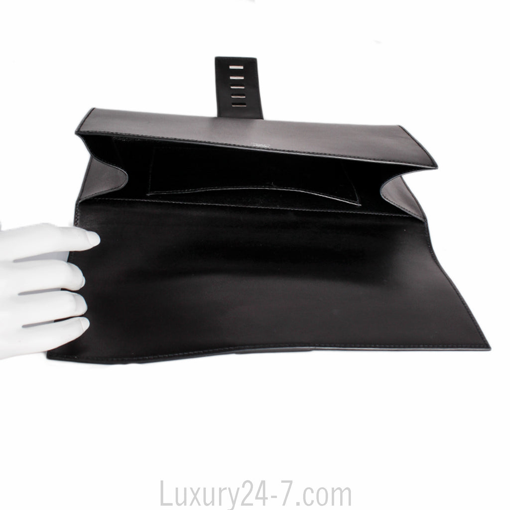 Hermes Black Medor 29 Clutch