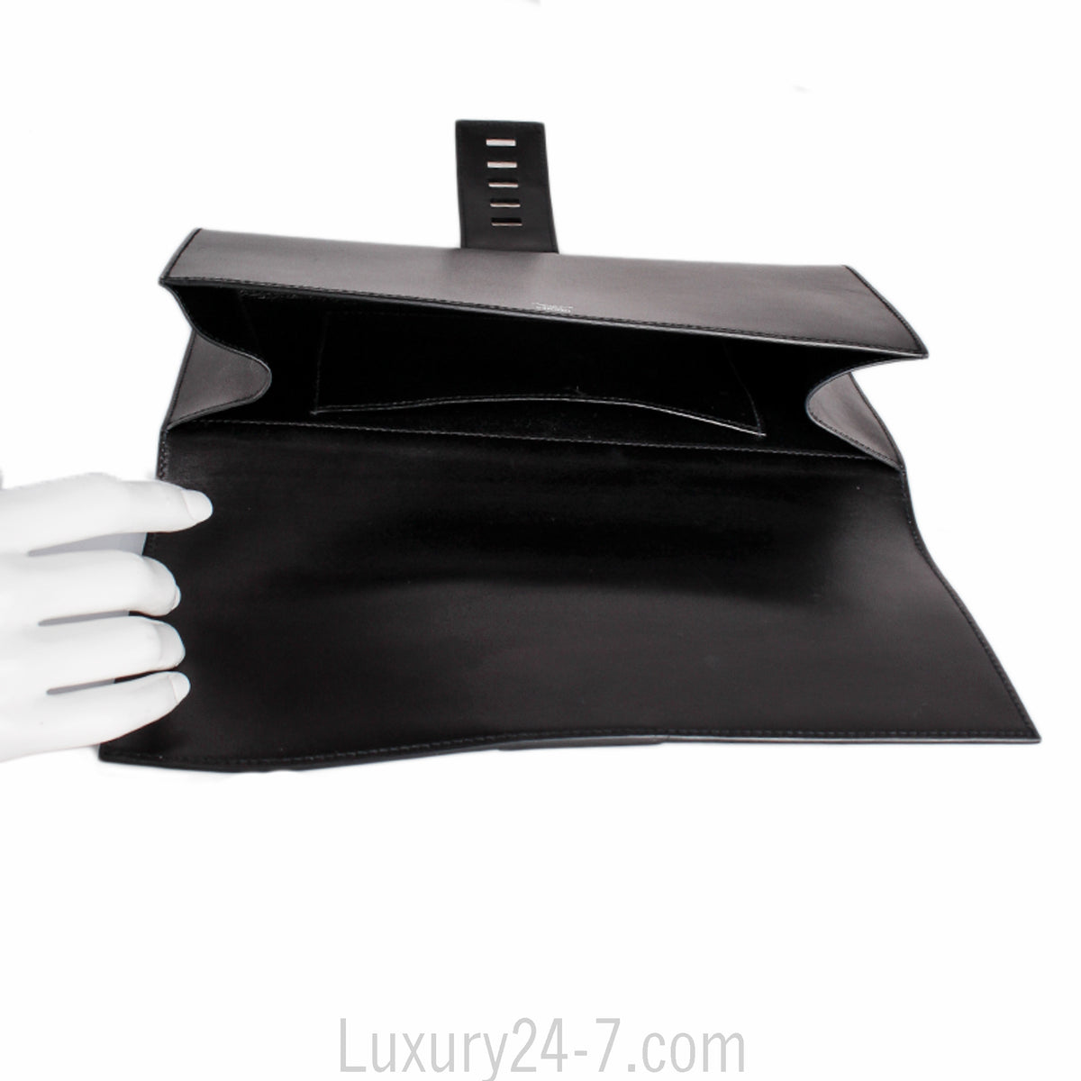 Hermes Black Medor 29 Clutch