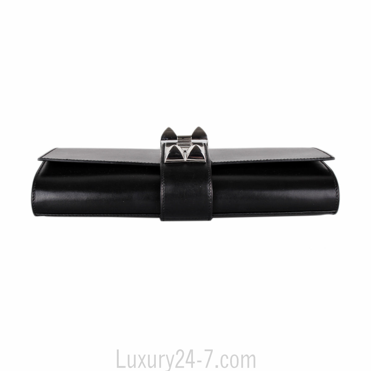 Hermes Black Medor 29 Clutch