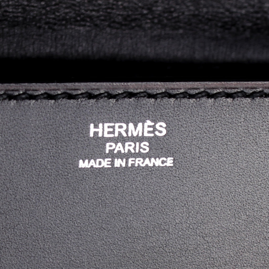 Hermes Black Medor 29 Clutch