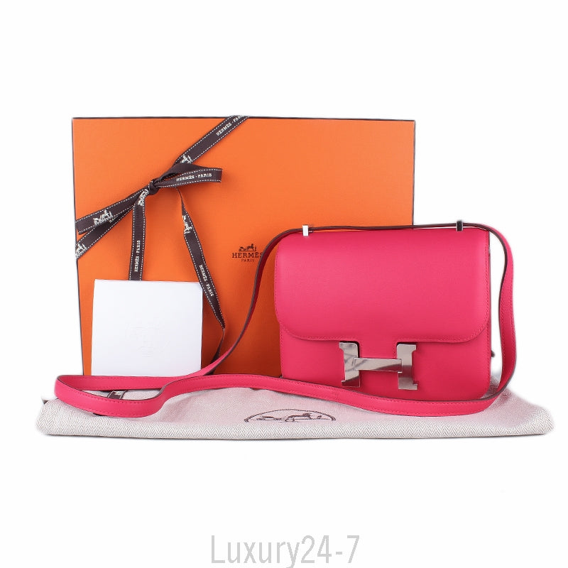 Hermès Rose Extreme Swift Contance 18