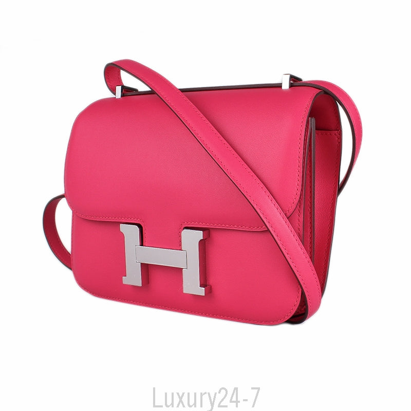 Hermès Rose Extreme Swift Contance 18
