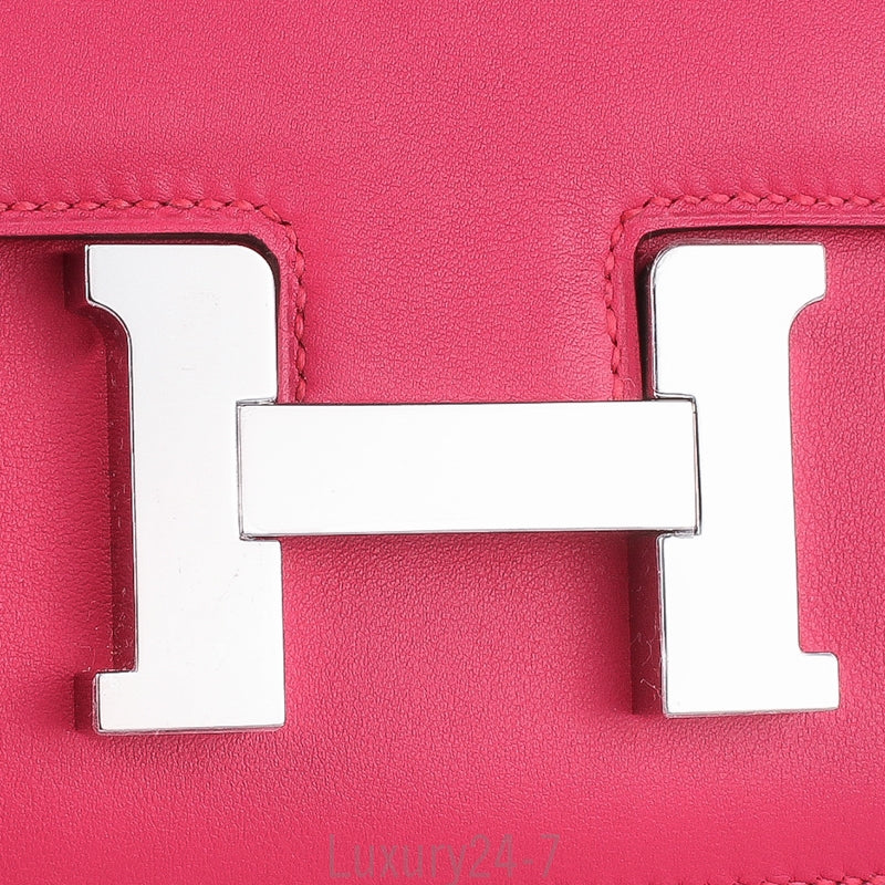 Hermès Rose Extreme Swift Contance 18