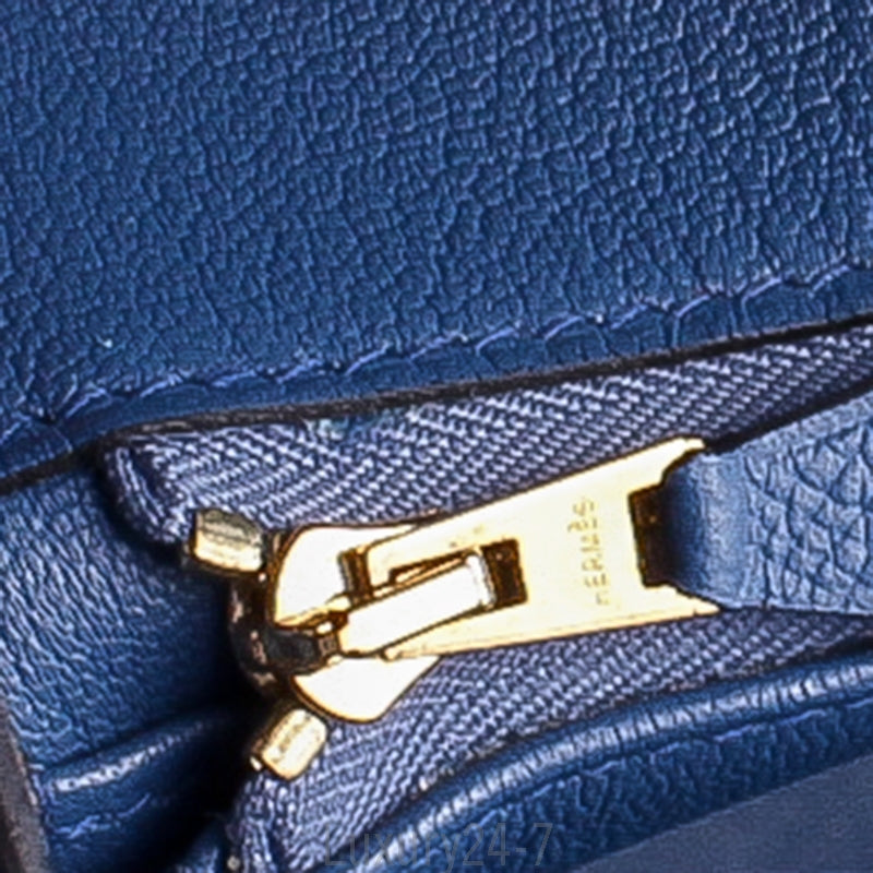 Hermès Bleu Agate Epsom Birkin 35