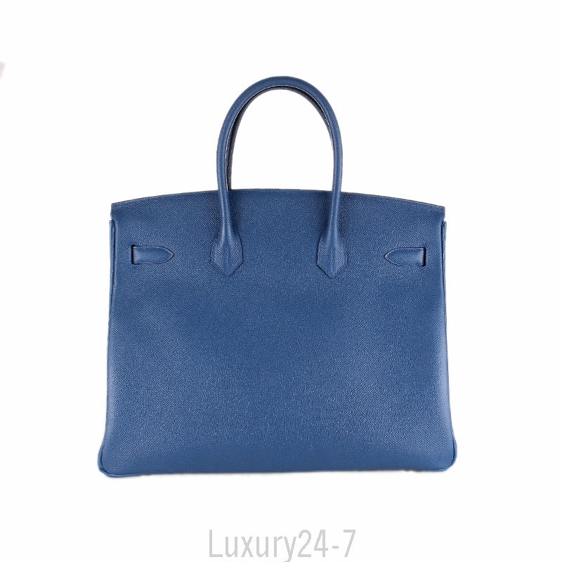 Hermès Bleu Agate Epsom Birkin 35