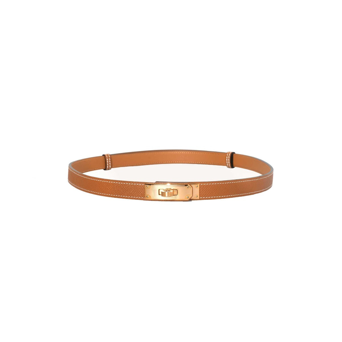 Hermès Gold Epsom Kelly Belt