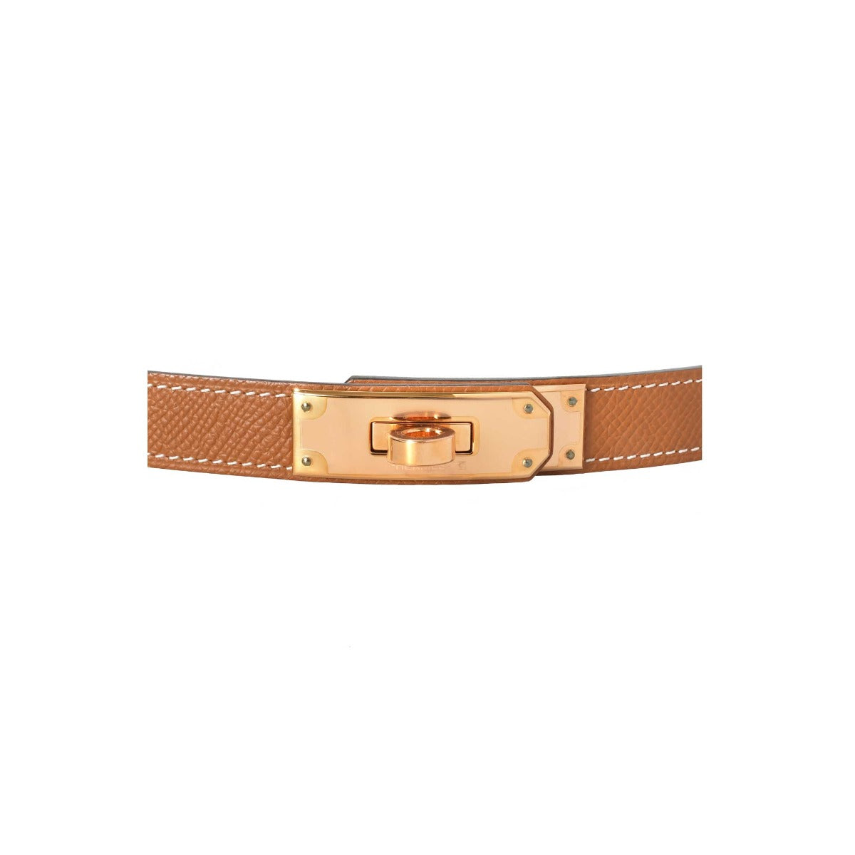 Hermès Gold Epsom Kelly Belt