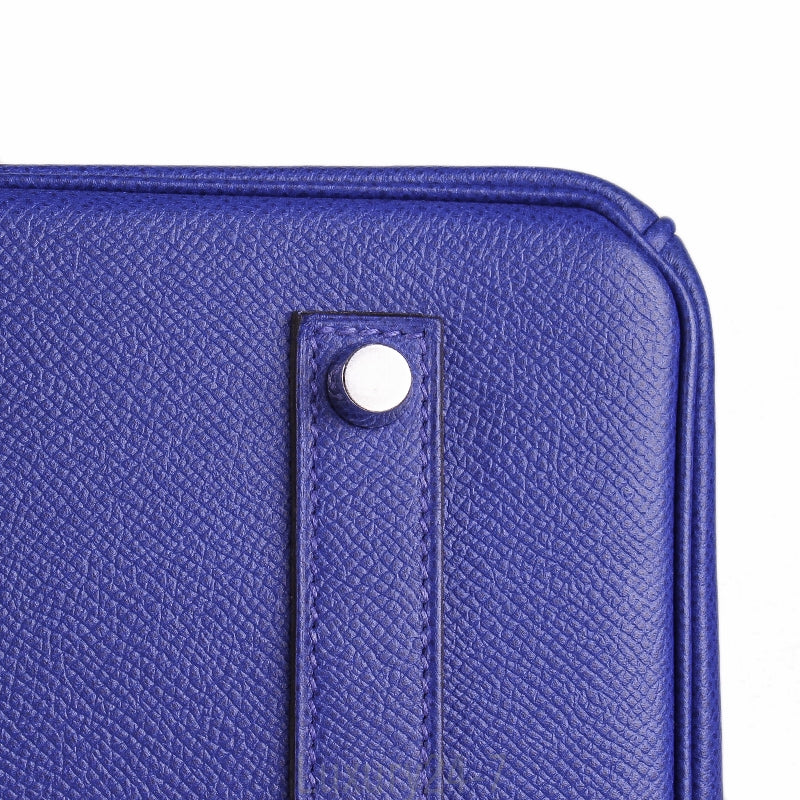 Hermès Blue Electric Epsom Birkin 35