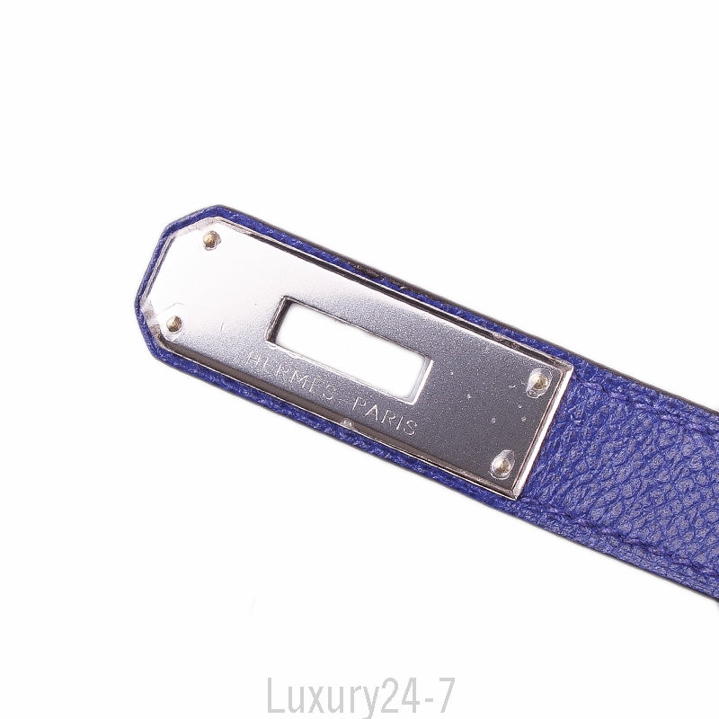Hermès Blue Electric Epsom Birkin 35