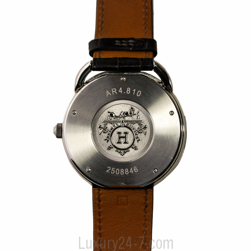 Hermes Arceau Automatic TGM Wrist Watch