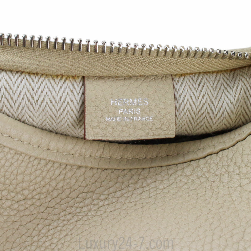 Hermes Cream Gao Hobo Bag