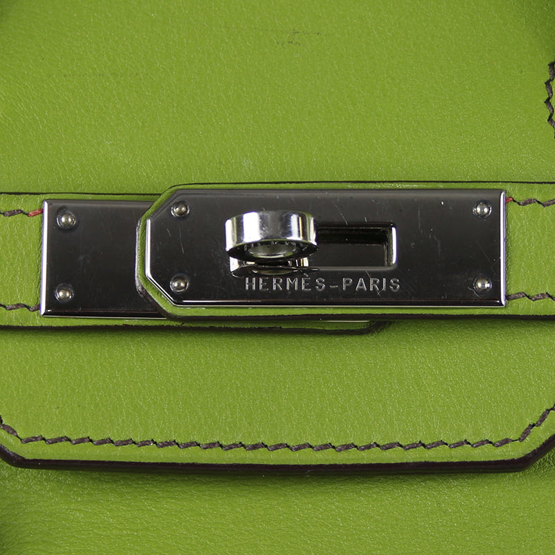 Hermes Swift Leather Apple Green Birkin 35cm