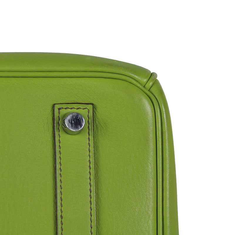 Hermes Swift Leather Apple Green Birkin 35cm