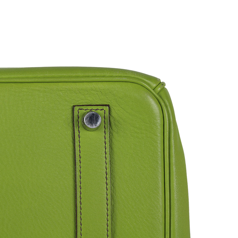 Hermes Swift Leather Apple Green Birkin 35cm