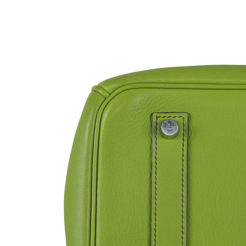 Hermes Swift Leather Apple Green Birkin 35cm