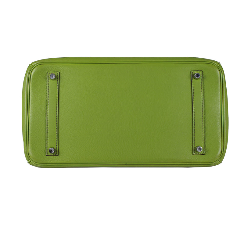 Hermes Swift Leather Apple Green Birkin 35cm