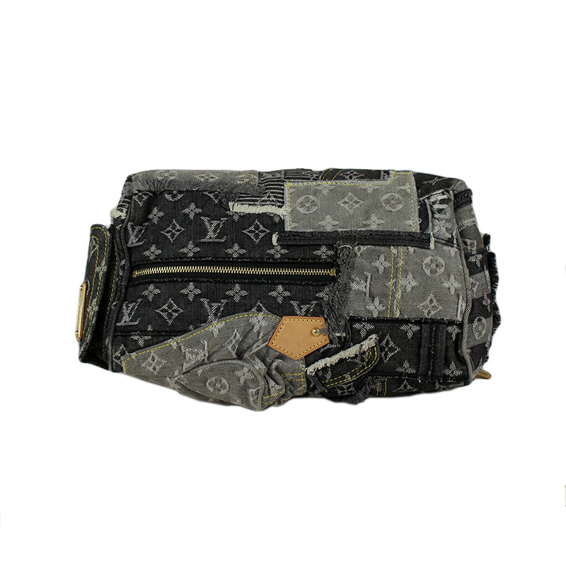 Louis Vuitton Denim Patchwork Speedy 30 CM