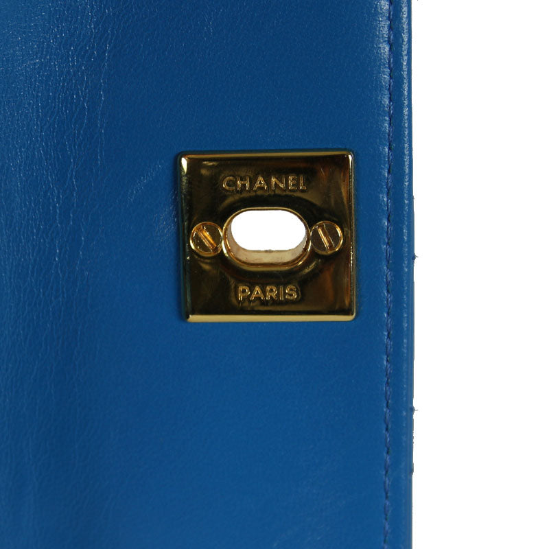 Chanel Blue Extra Mini Classic Flap Bag
