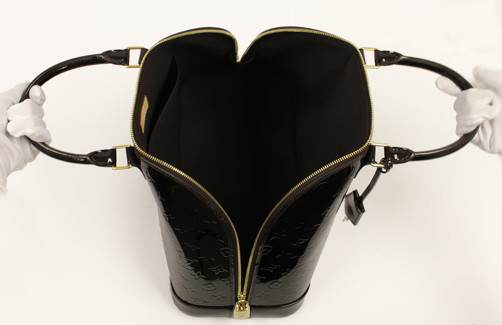 Louis Vuitton Alma MM Amarante Monogram Vernis