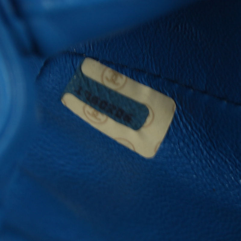 Chanel Blue Extra Mini Classic Flap Bag