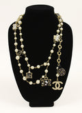 Chanel convertible charm necklace/ belt